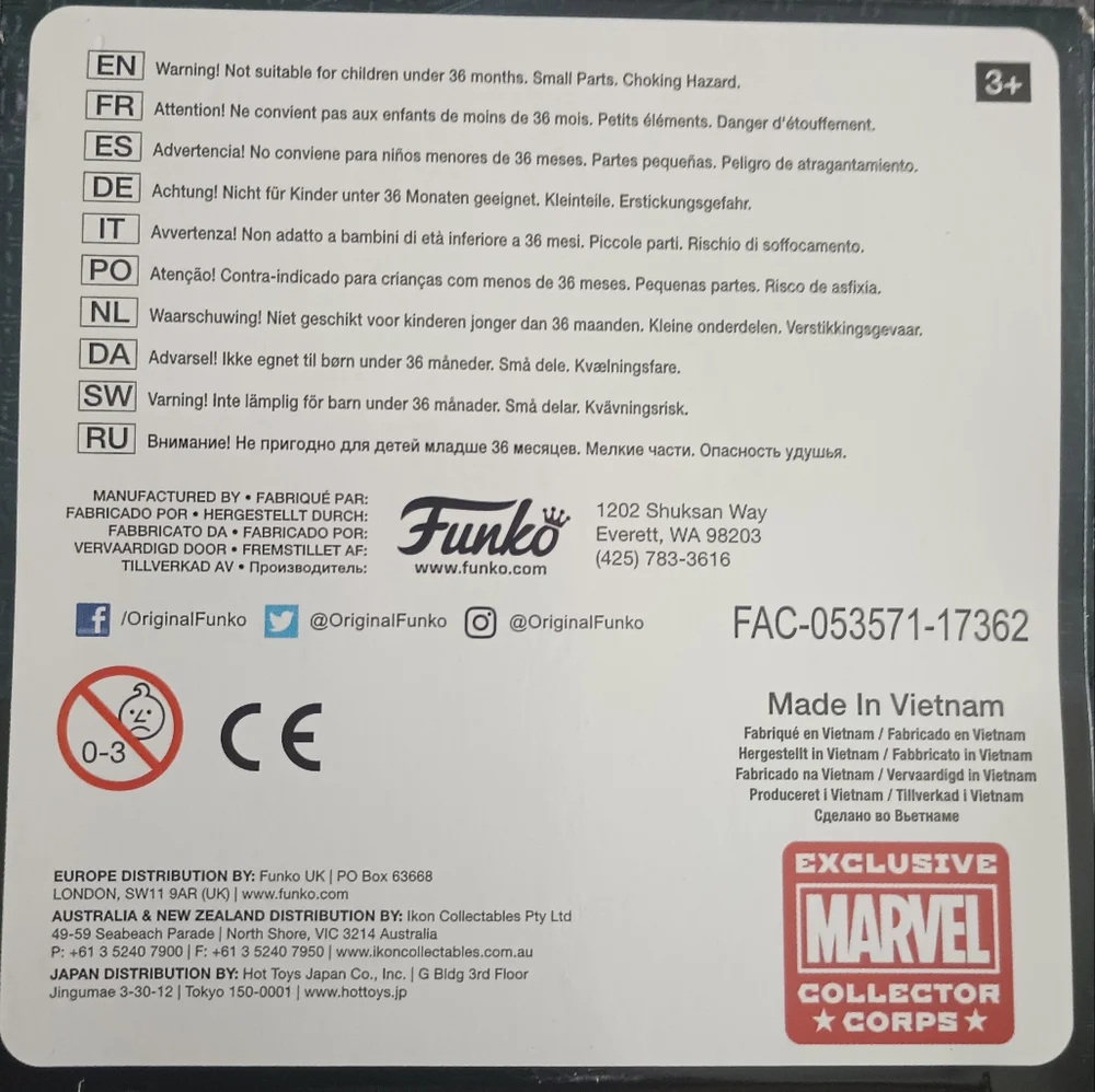 NIB Funko Marvel Black Panther Wobblers Bobblehead | Wakanda Collectible